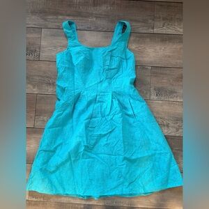 Nine West Vibrant Blue Midi Dress